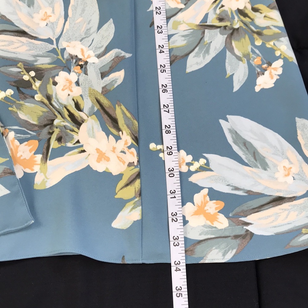RW&Co Floral Maxi Dress; Front Slit; Fully Lined; Keyhole in Back; Tropical Sz 2 - Picture 14 of 15